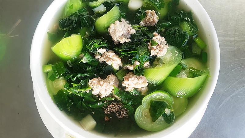 Hinh anh bat canh ca hoi rau ngot thom ngon day dinh duong